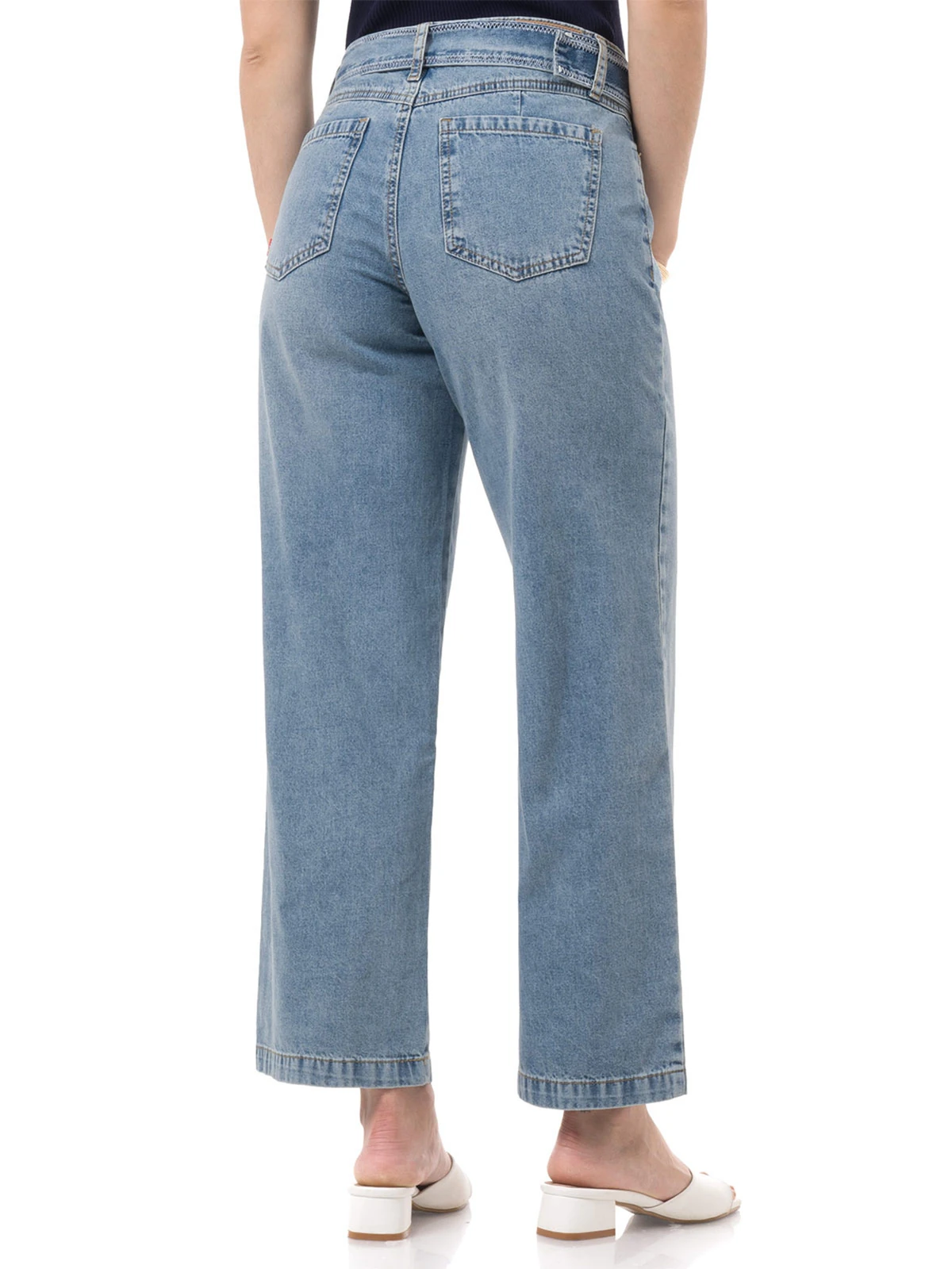JEANS STRAIGHT MUJER PIONIER PACALA - 3