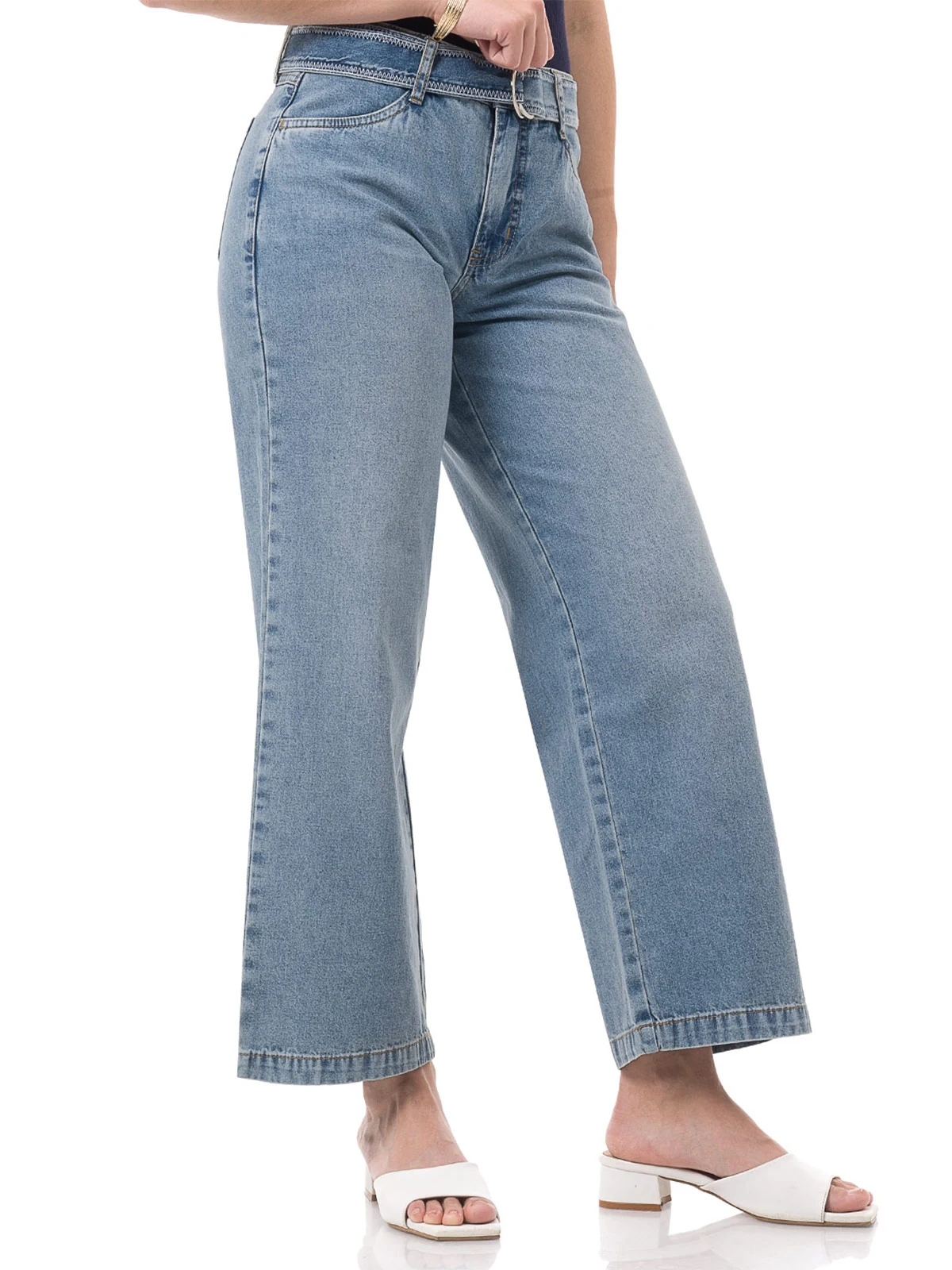 JEANS STRAIGHT MUJER PIONIER PACALA - 4