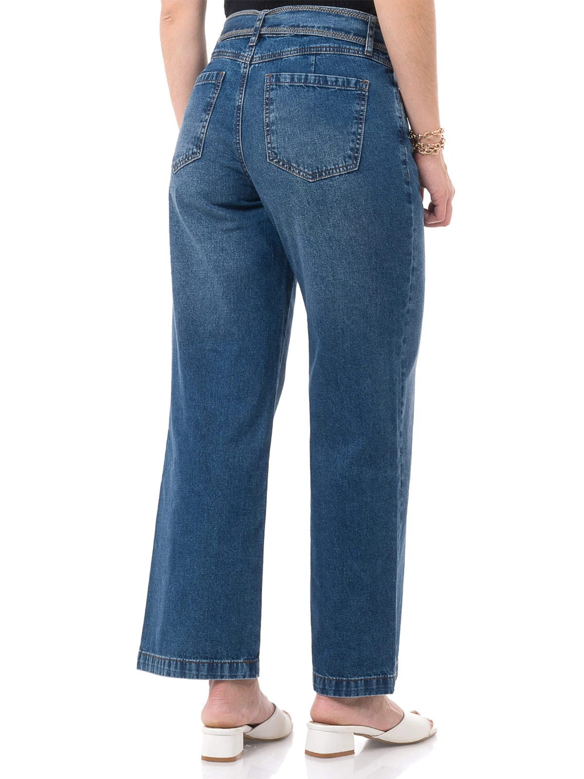 JEANS STRAIGHT MUJER PIONIER PACALA - 3