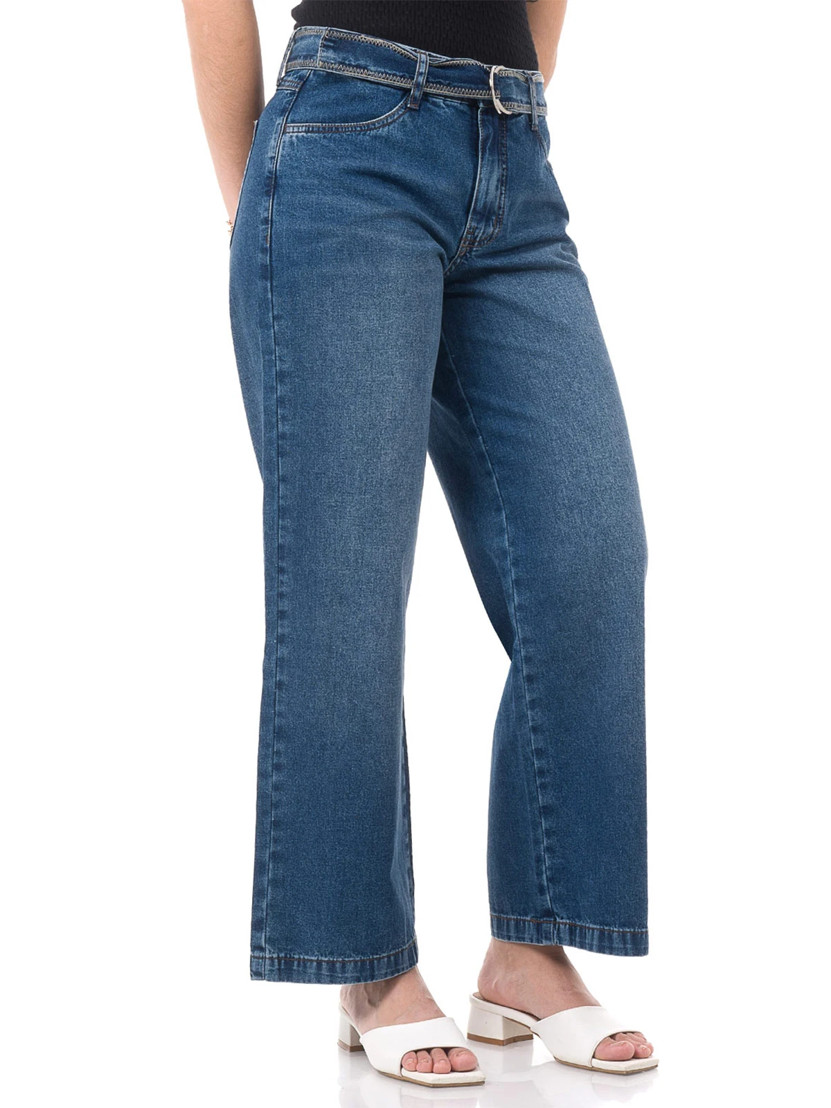 JEANS STRAIGHT MUJER PIONIER PACALA - 4
