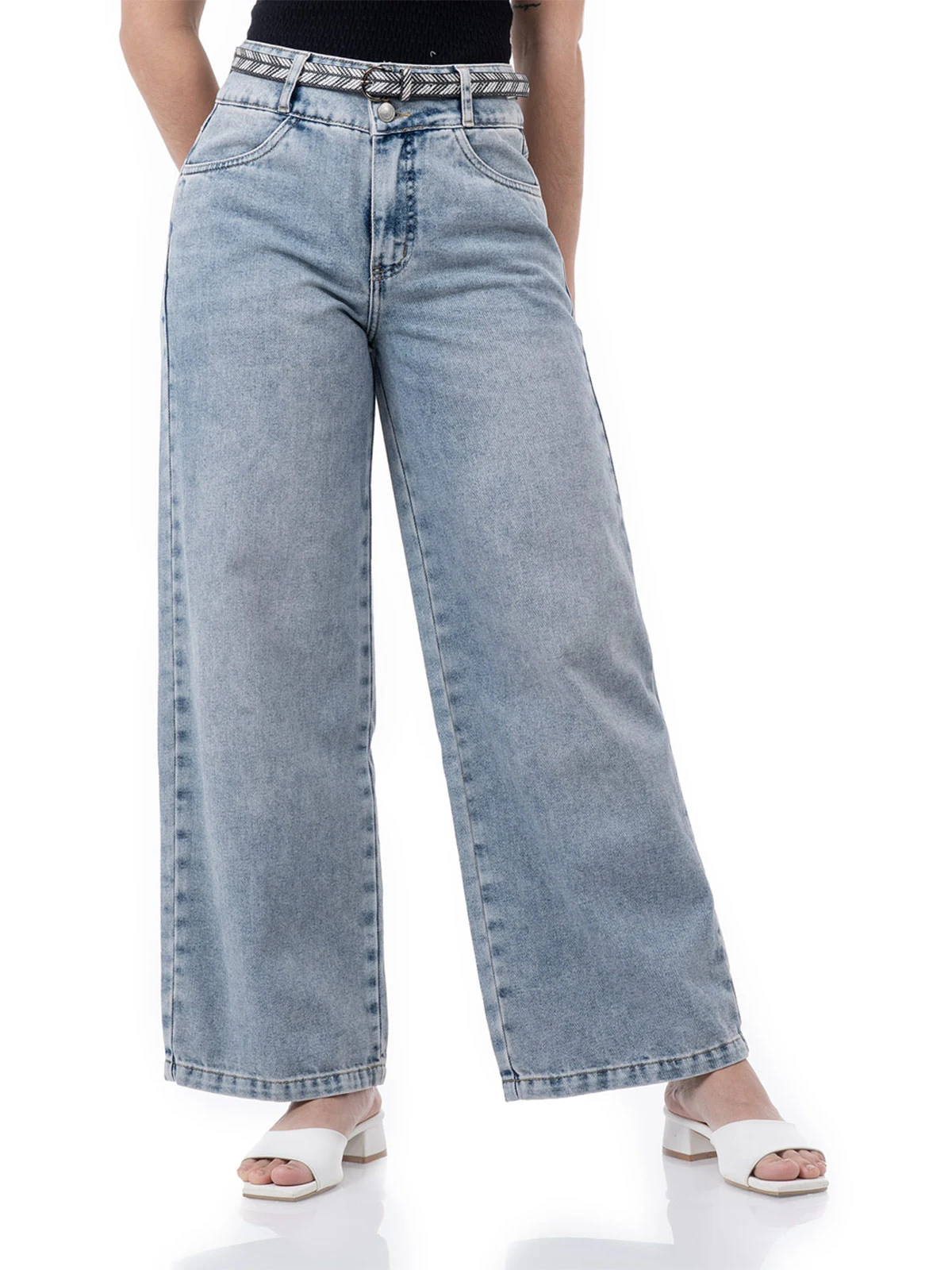 JEANS WIDE LEG MUJER PIONIER SUMIK - 2