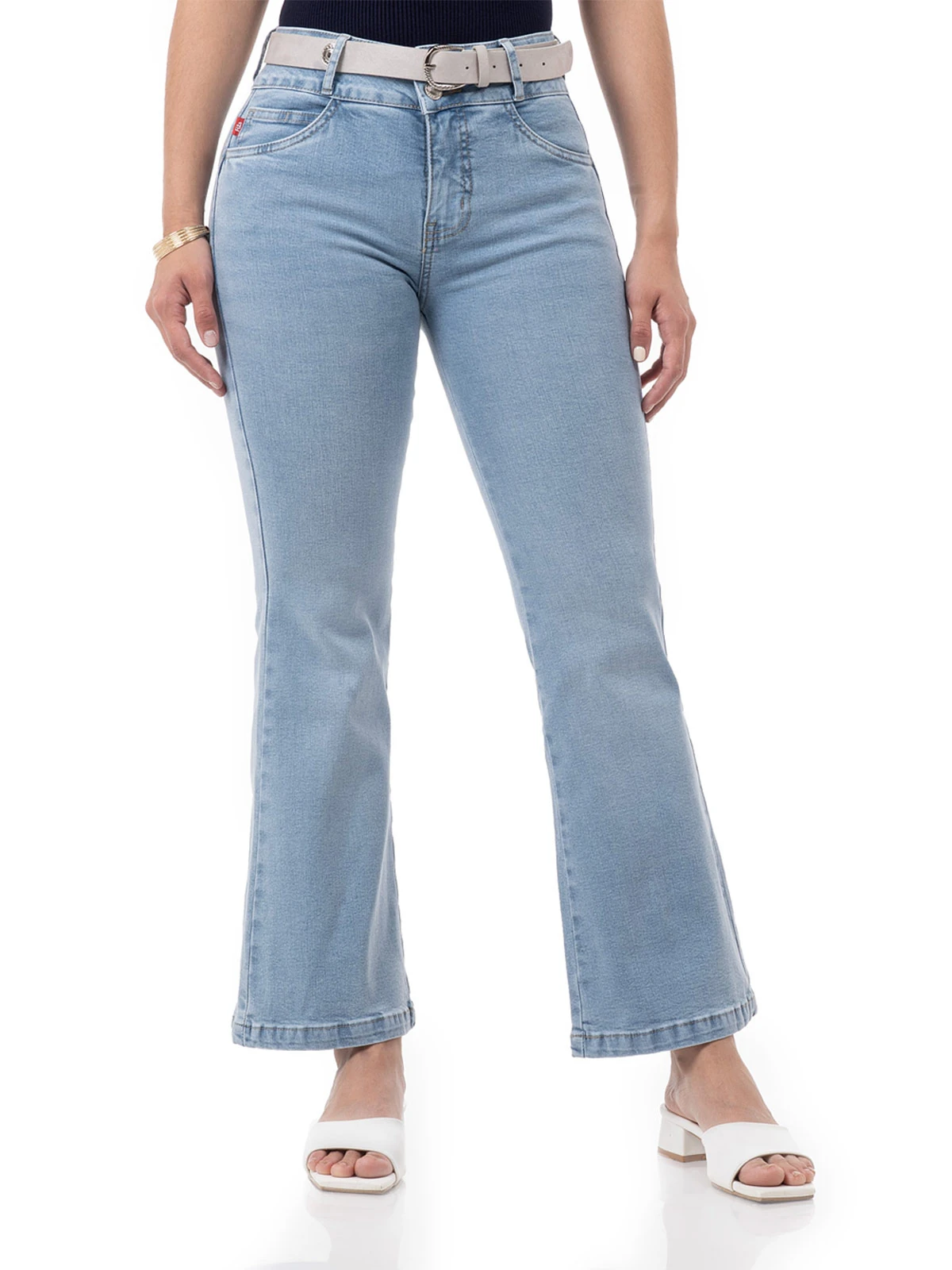 JEANS FLARE MUJER PIONIER FIOREL - 2