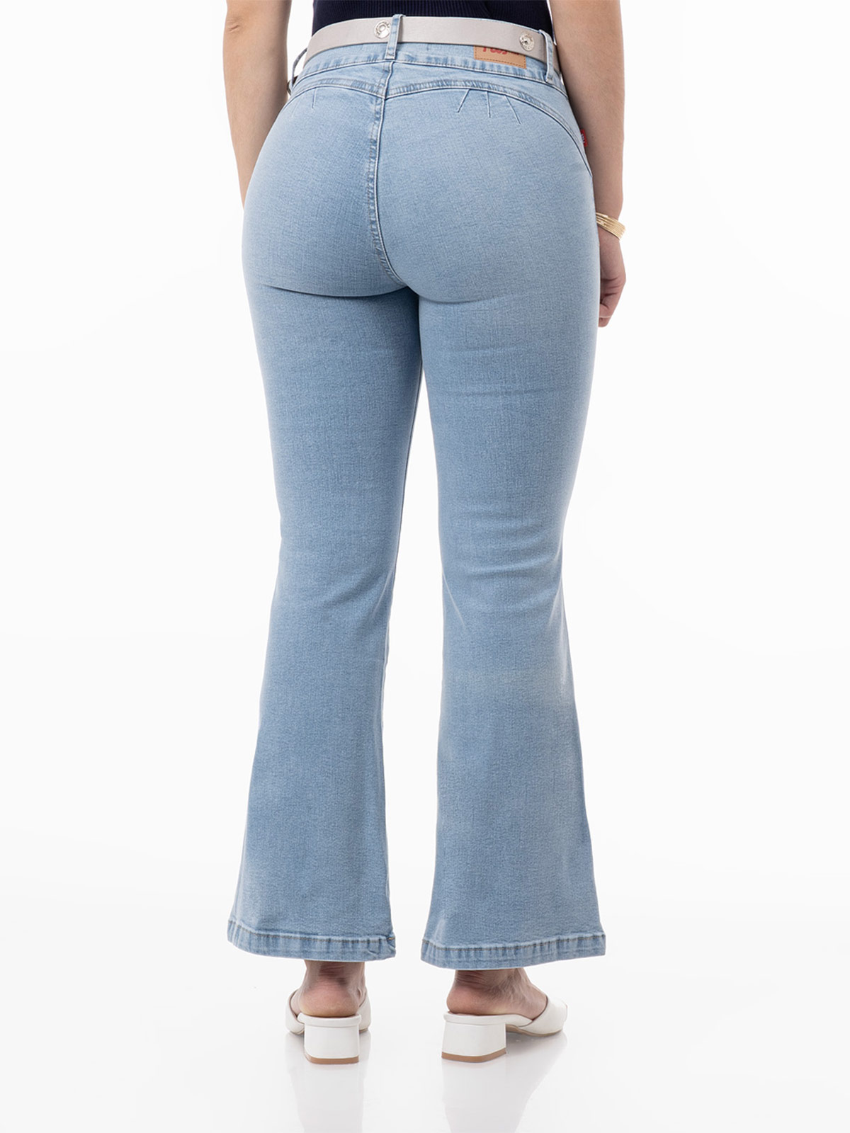 JEANS FLARE MUJER PIONIER FIOREL - 3