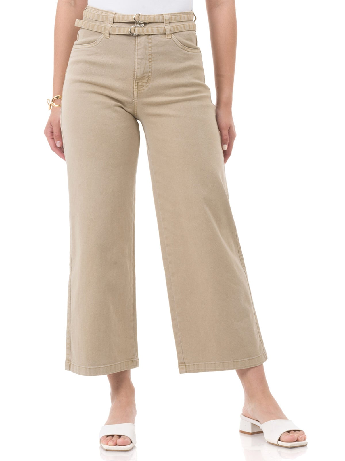 PANTALÓN WIDE LEG MUJER PIONIER VARITD - 2