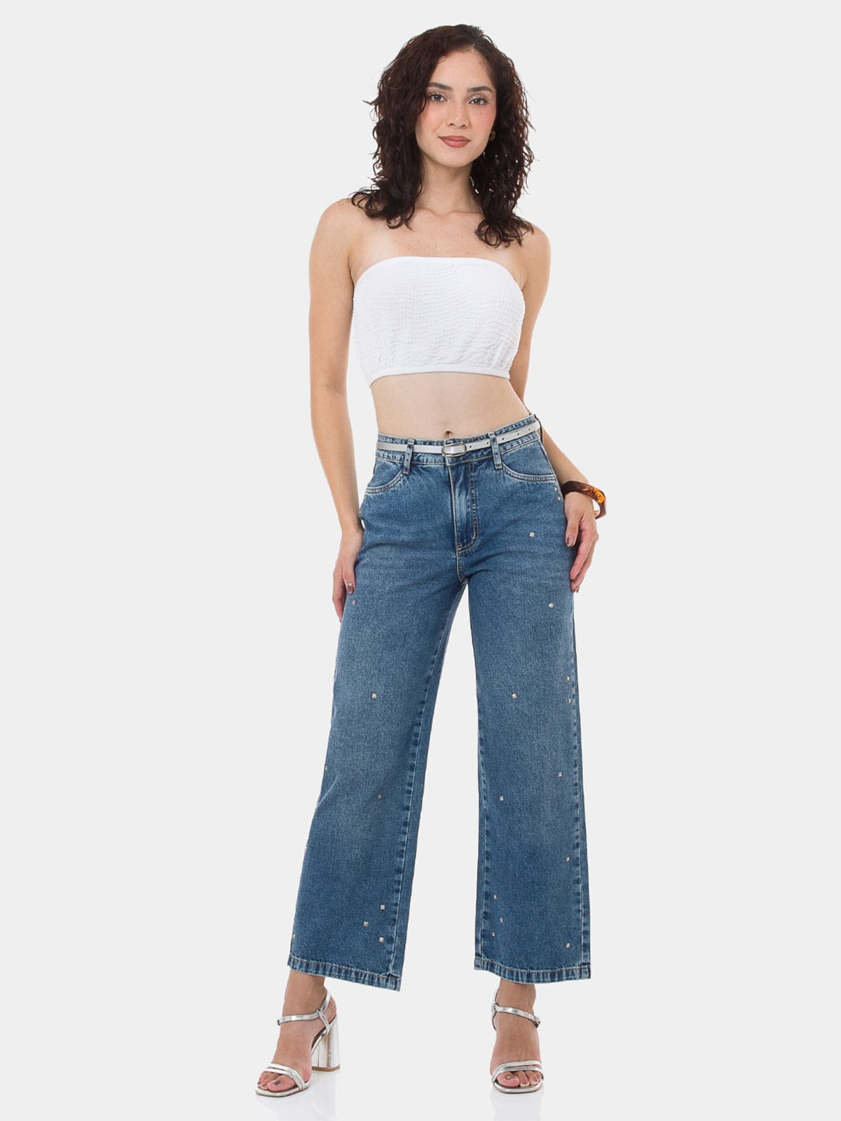 JEANS STRAIGHT MUJER PIONIER BETIA - 1