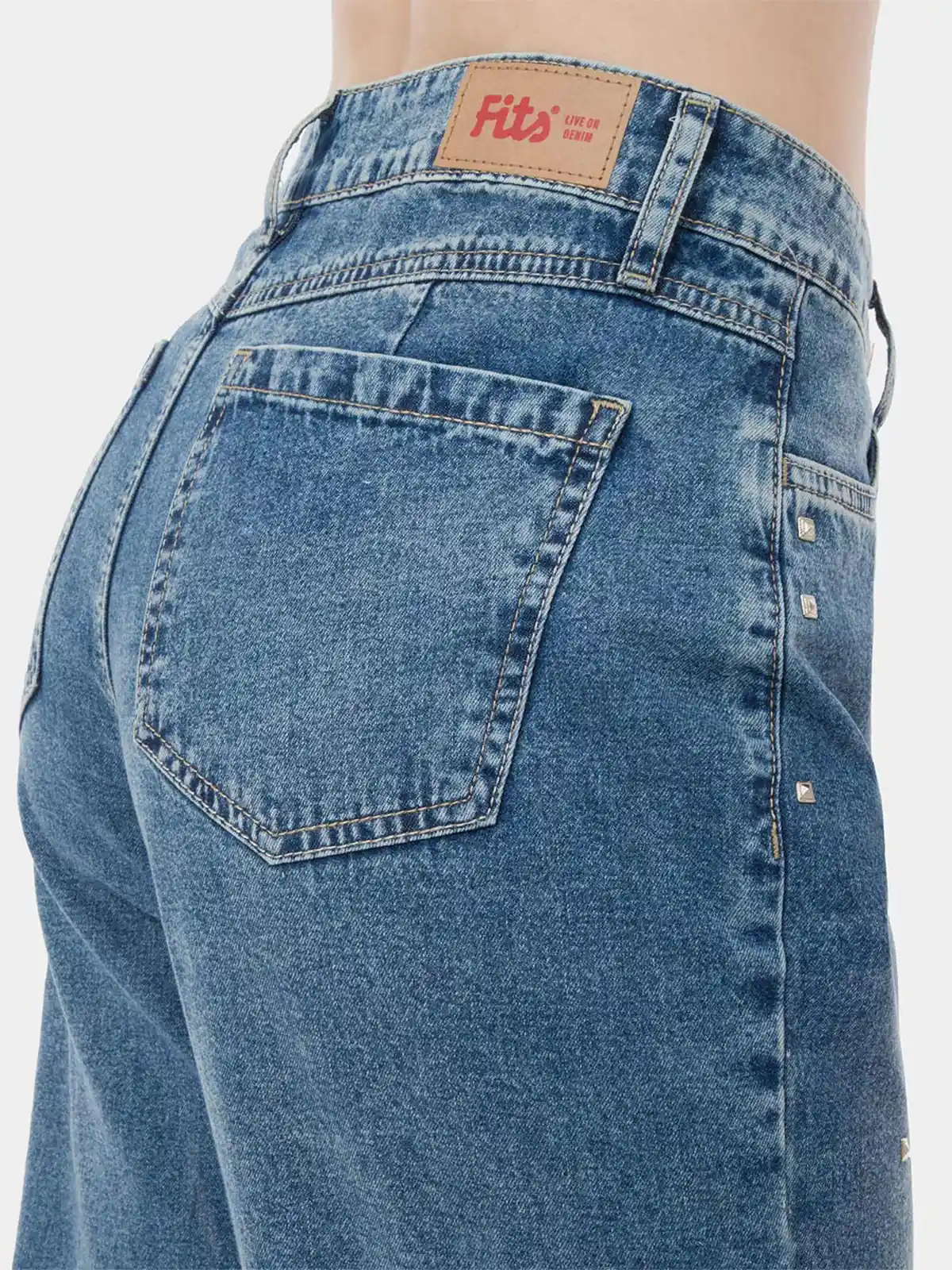 JEANS STRAIGHT MUJER PIONIER BETIA - 5