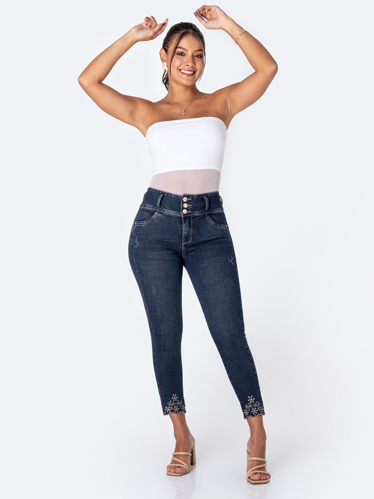 JEANS MUJER PIONIER KARELA - 1