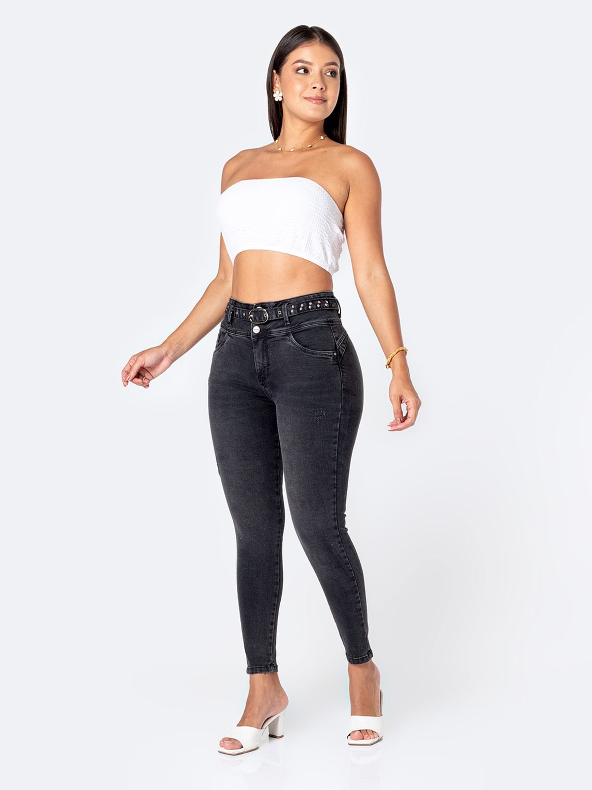 JEANS MUJER PIONIER LLOANA - 1