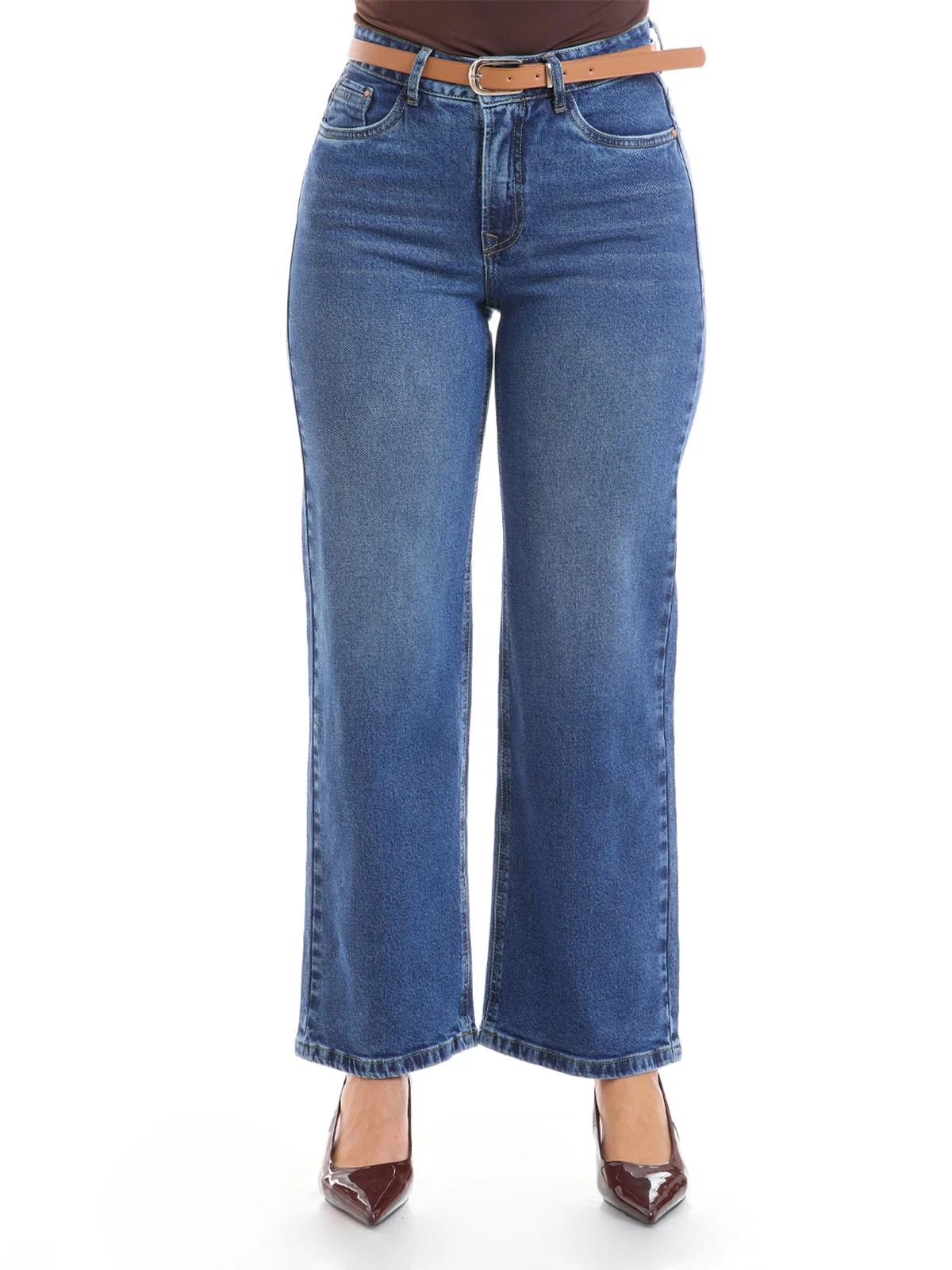 JEANS STRAIGHT CROPPED JEANS MUJER METAL JEANS PALMEIRA - 2