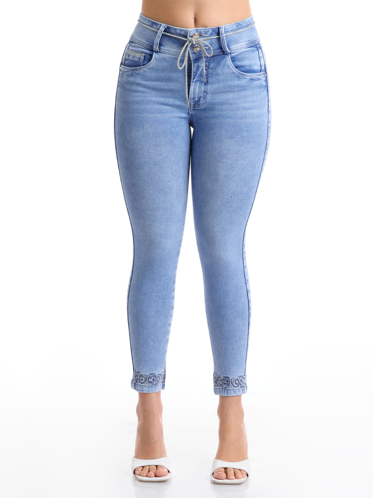 JEAN MUJER METAL JEANS TOBILLERO SARA - 2