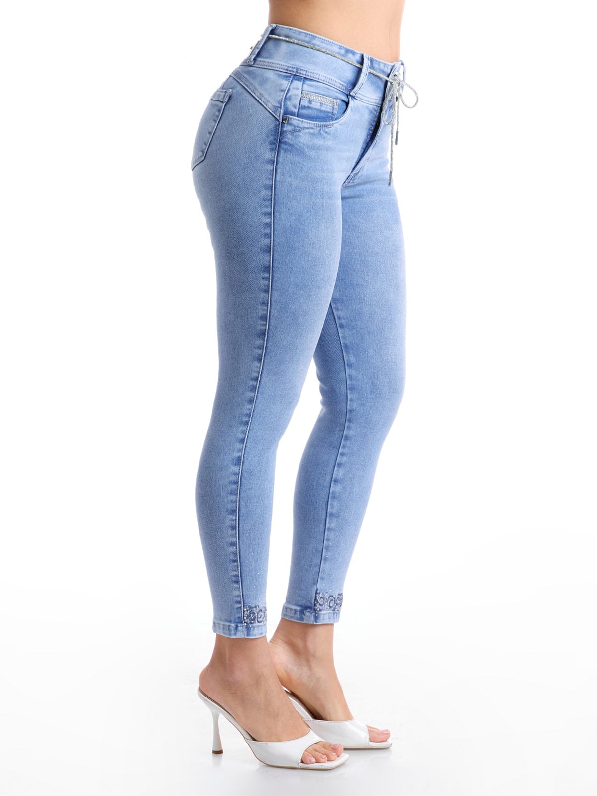 JEAN MUJER METAL JEANS TOBILLERO SARA - 3