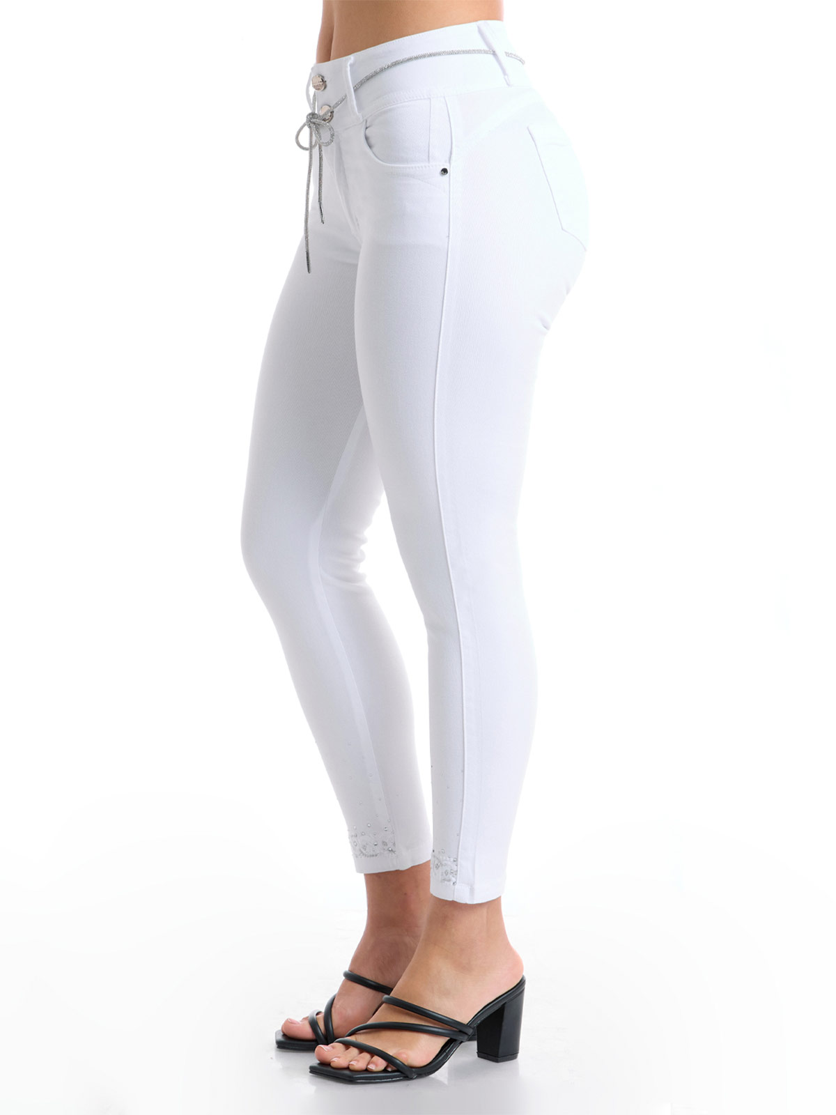 JEAN MUJER METAL JEANS TOBILLERO SARA - 4