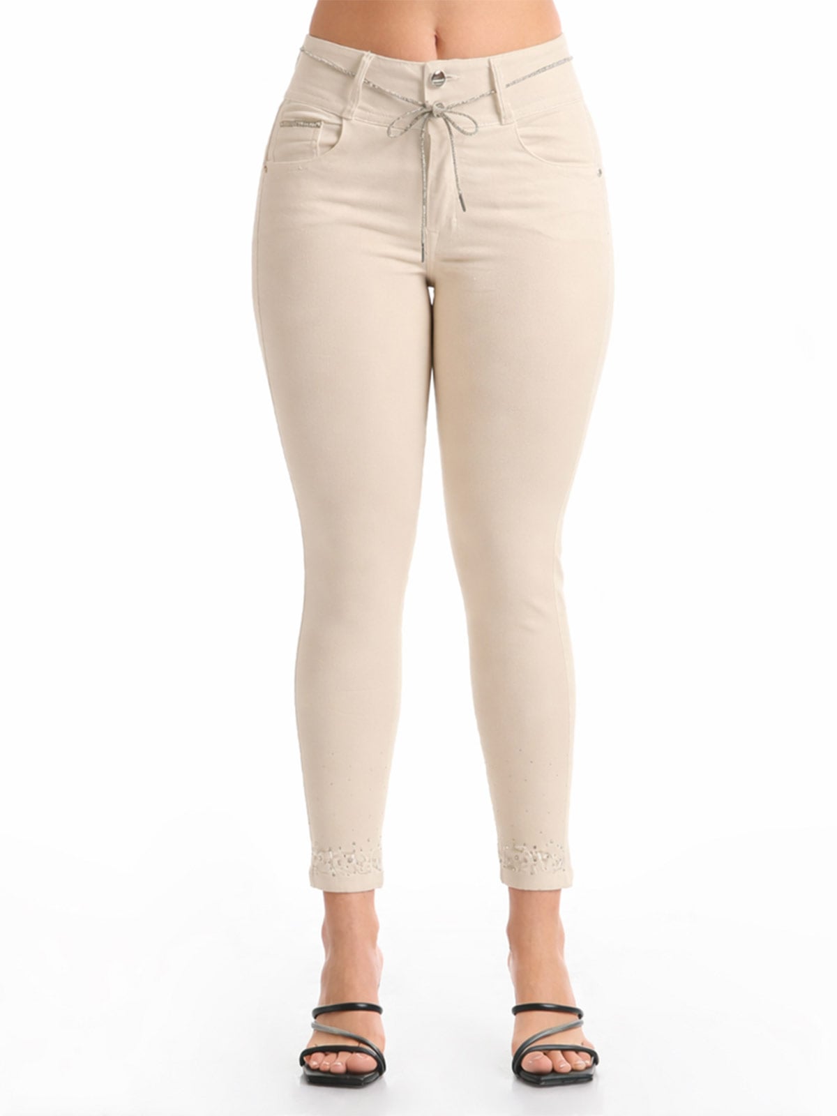 JEAN MUJER METAL JEANS TOBILLERO SARA - 1
