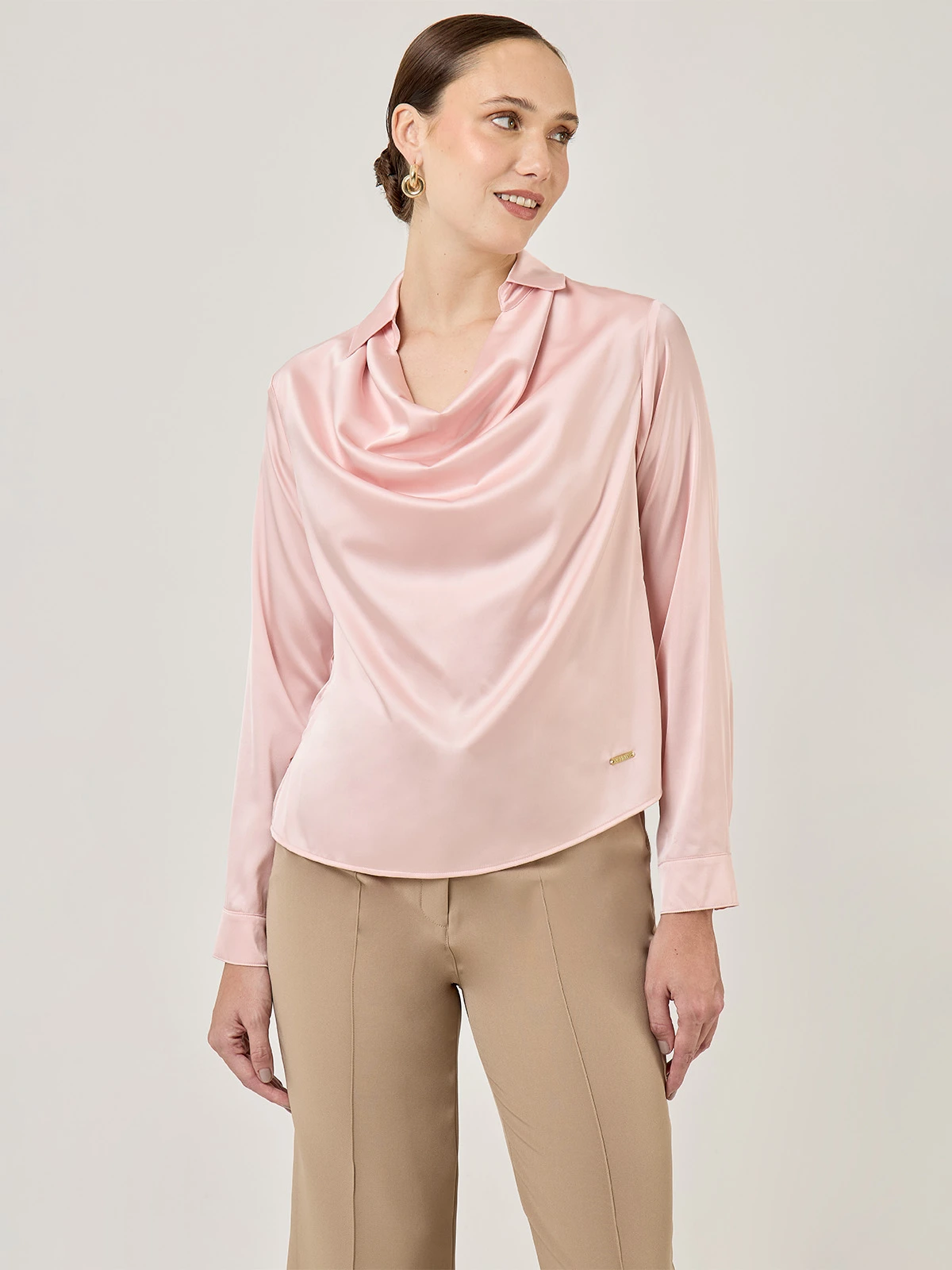 BLUSA MANGA LARGA MUJER JOHN HOLDEN WOMAN SHANY - 1