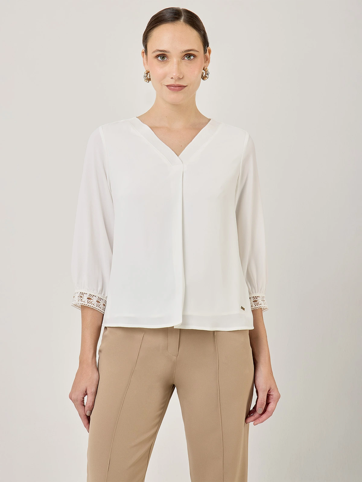 BLUSA MANGA LARGA MUJER JOHN HOLDEN WOMAN FIAMA - 1