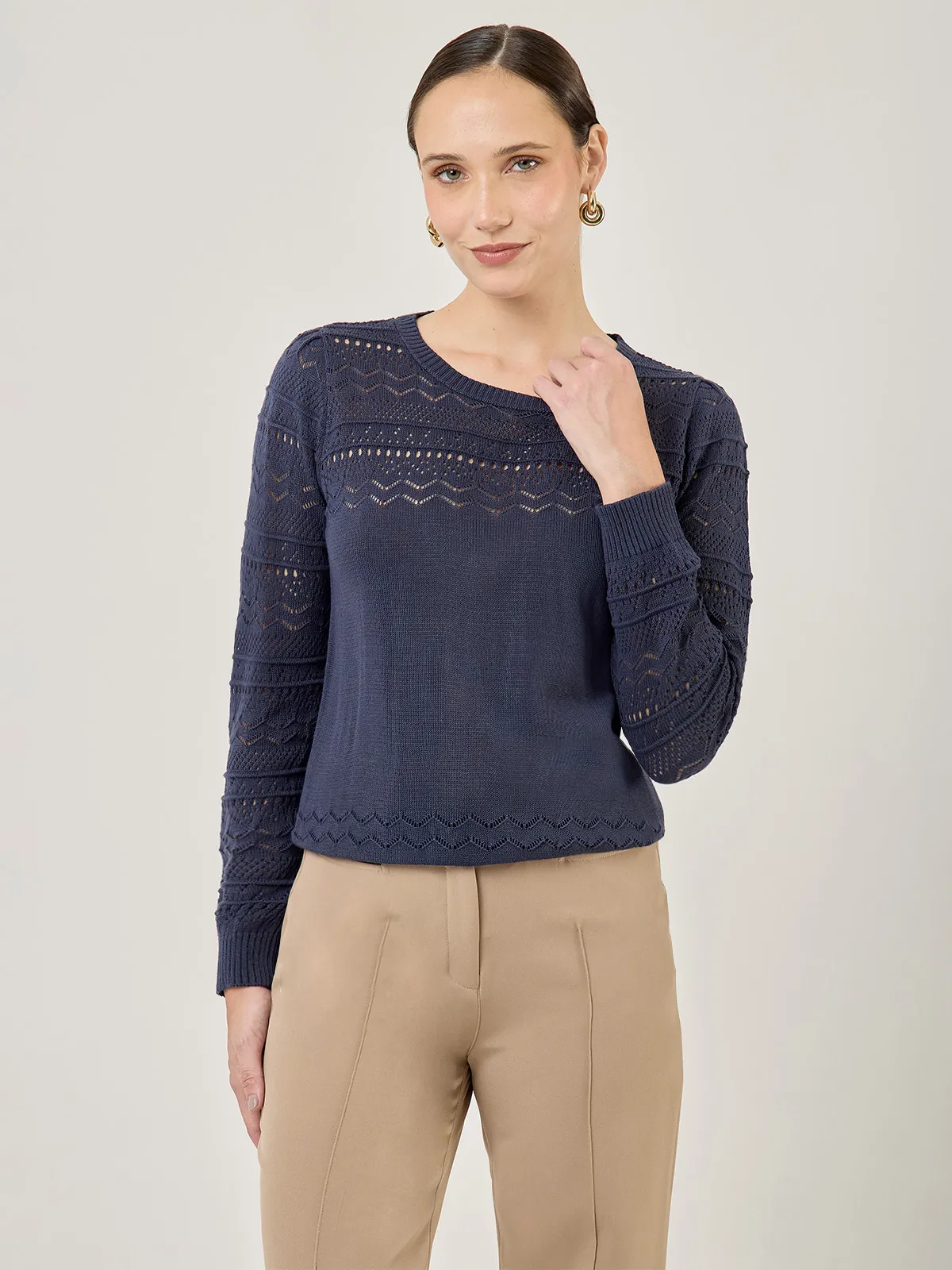 CHOMPA MANGA LARGA MUJER JOHN HOLDEN WOMAN LIA - 1