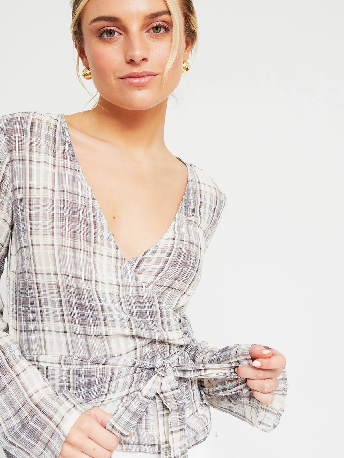 BLUSA MANGA LARGA ALGODÓN MUJER INDEX - 3