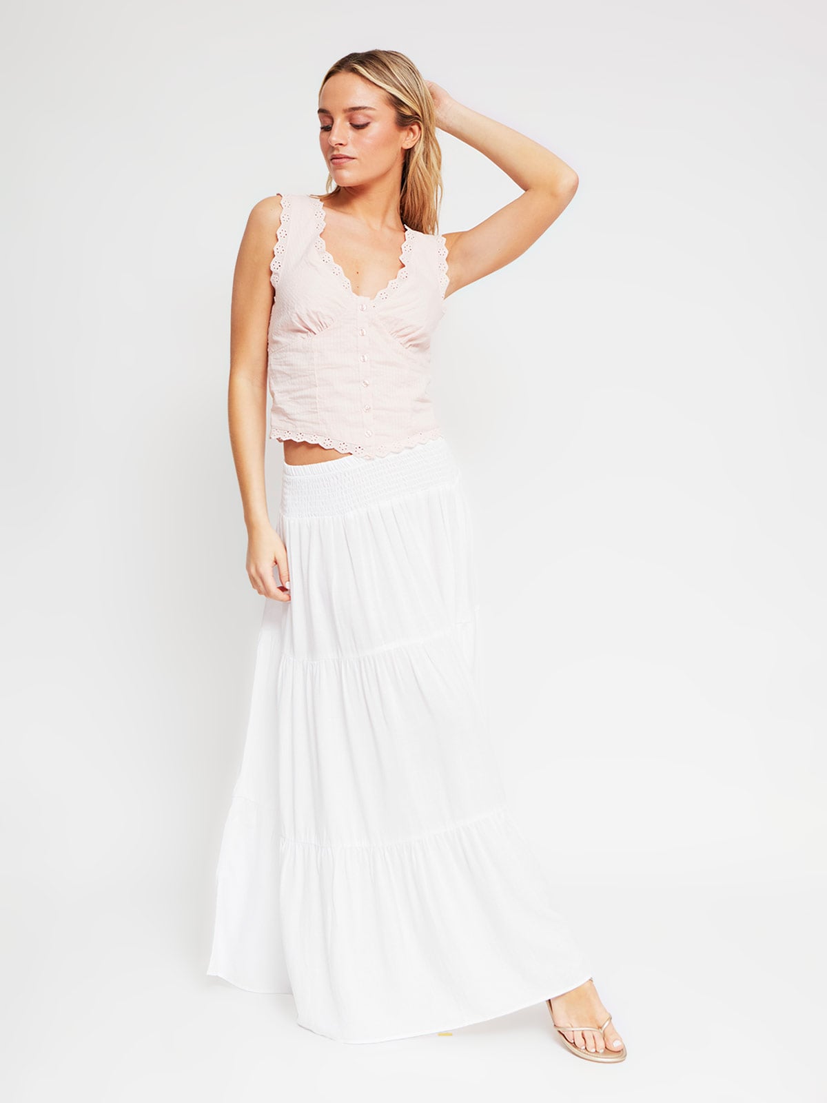 BLUSA SIN MANGAS ALGODÓN MUJER INDEX - 4