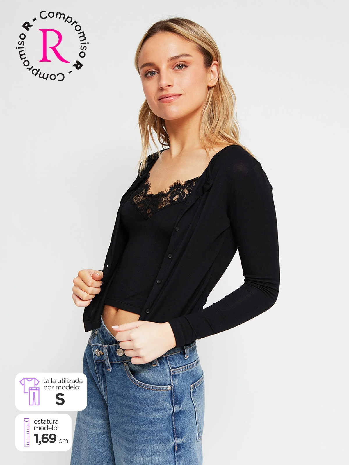 POLO MANGA LARGA ALGODÓN MUJER INDEX - 1
