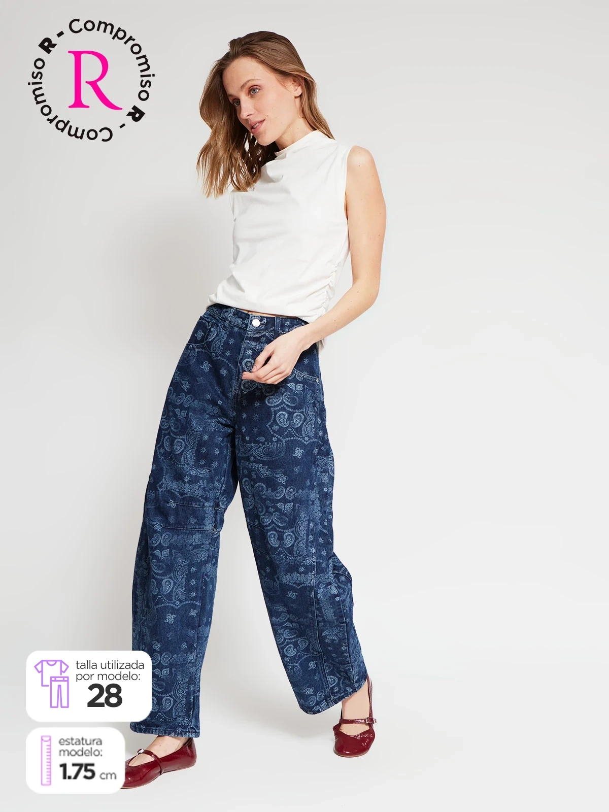 JEANS ALGODÓN REGULAR MUJER INDEX - 2
