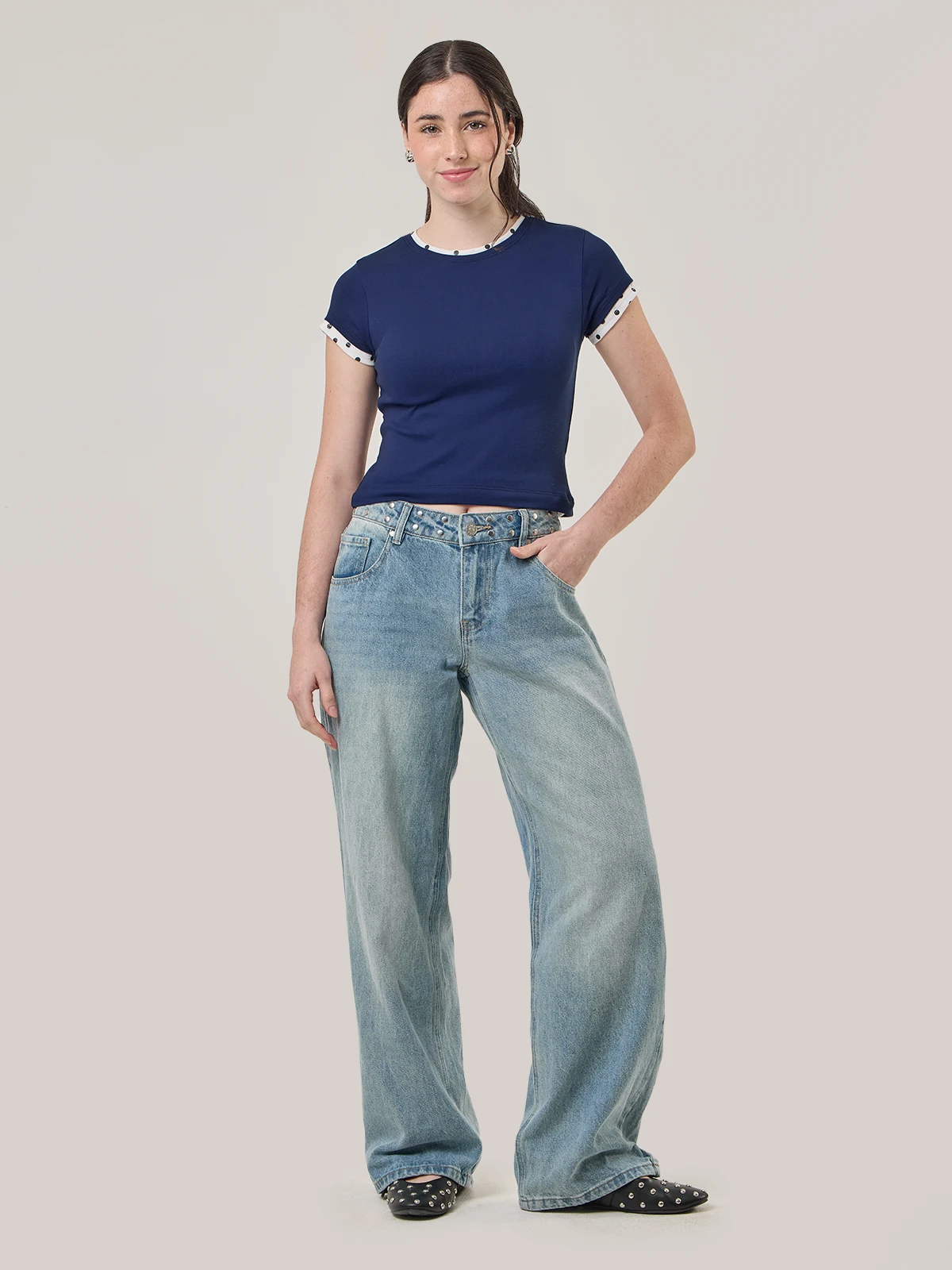 JEANS ALGODÓN REGULAR MUJER INDEX - 5
