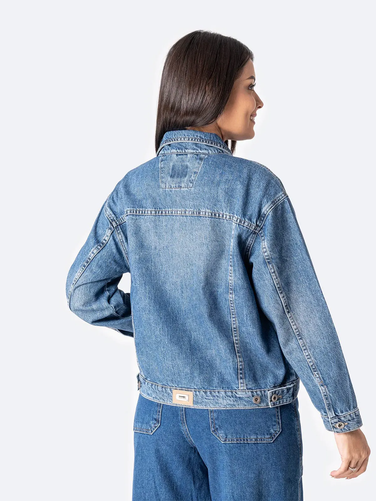 CASACA DENIM MUJER PIONIER RING ELODYH - 3