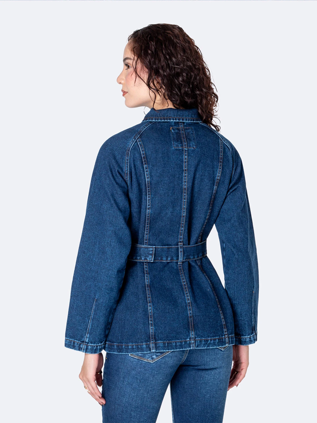 PARKA DENIM MUJER PIONIER RING GALENAH - 3