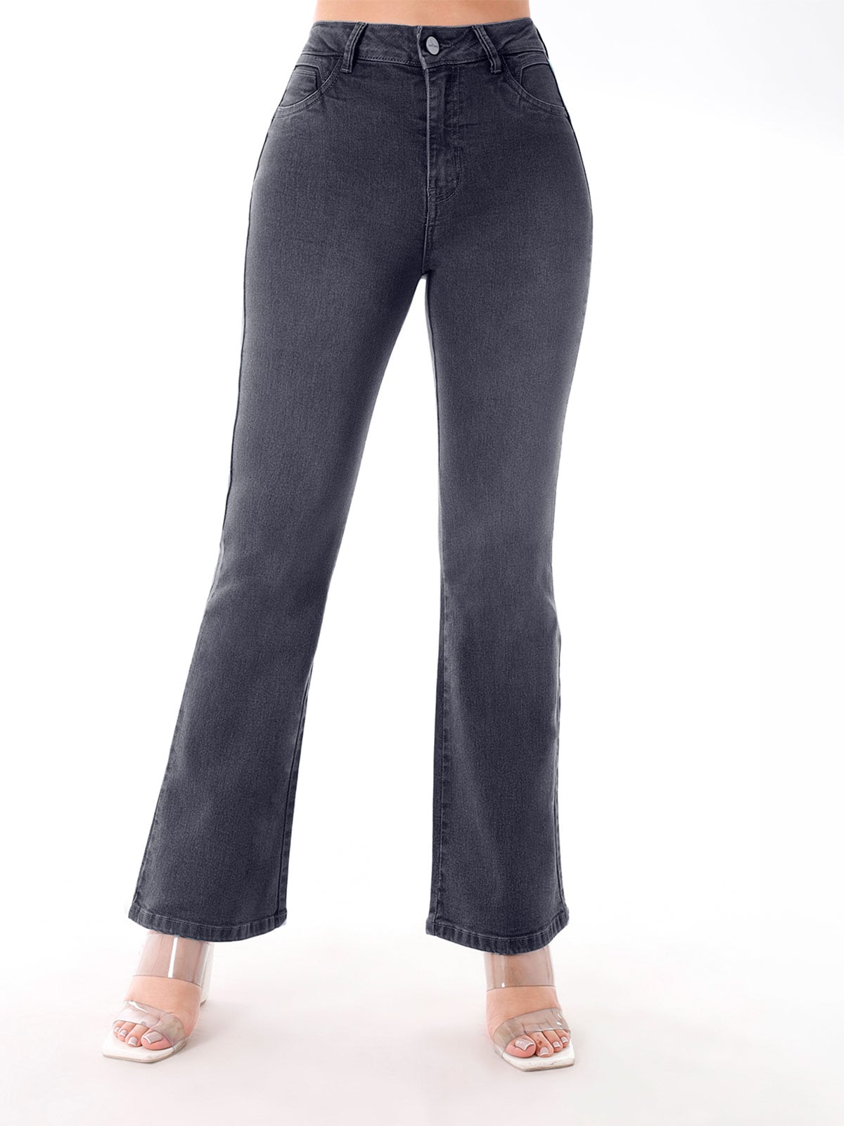 JEANS FLARE MUJER KANSAS - 1
