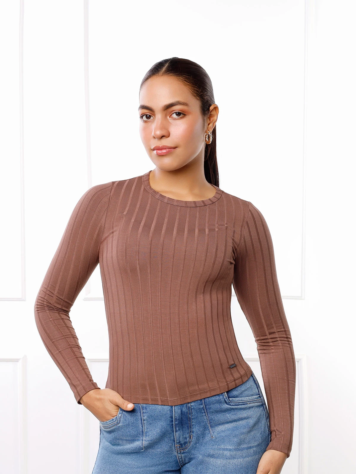 POLO MANGA LARGA MUJER KANSAS ACAN - 1