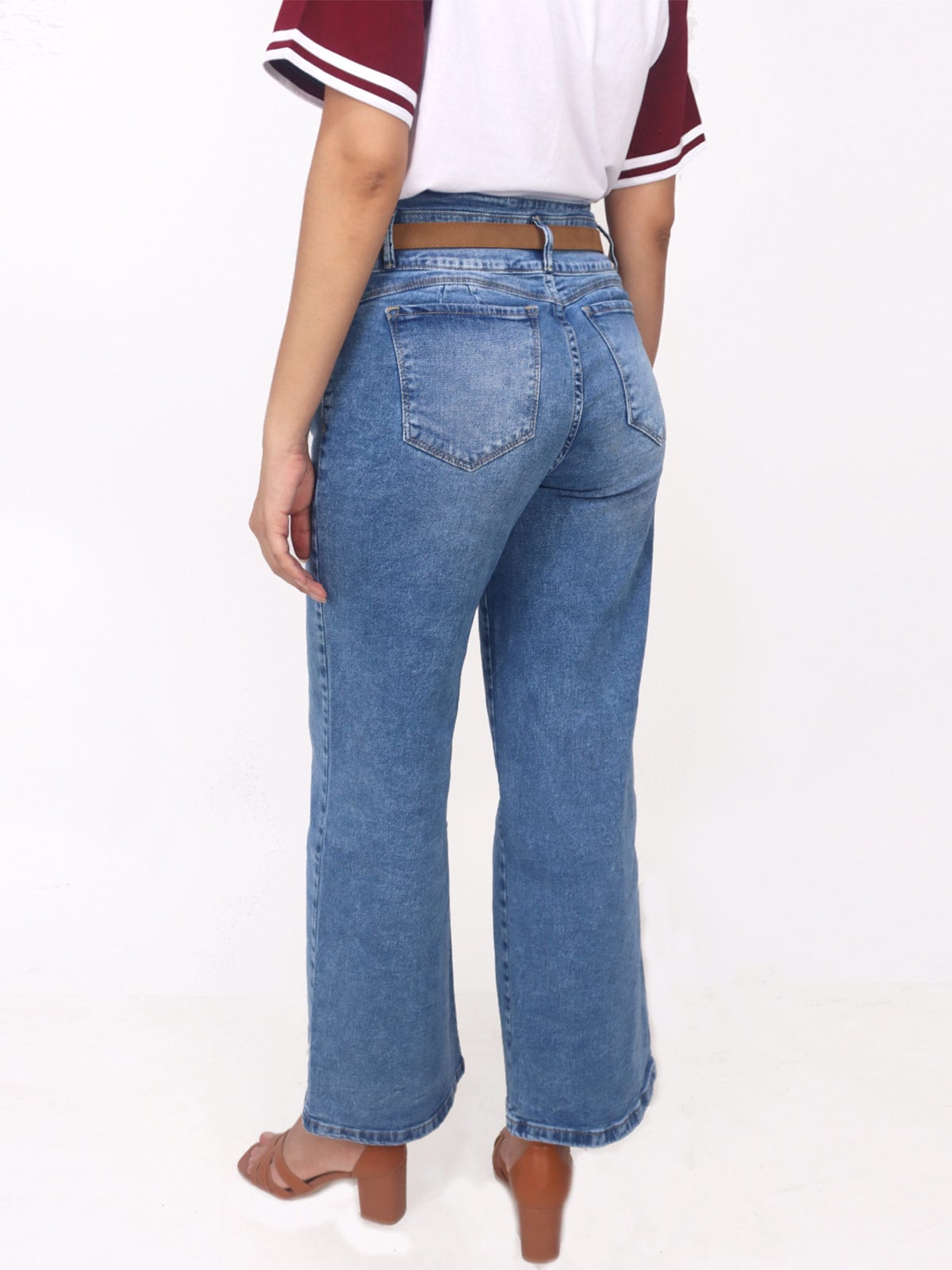 JEANS WIDELEG MUJER KAYRA POBLET PERFECT FIT ALVA - 3