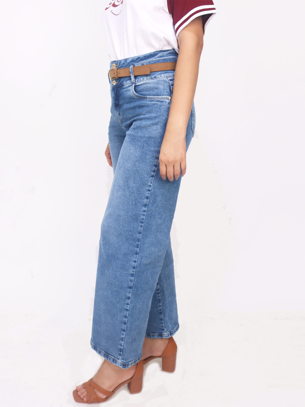 JEANS WIDELEG MUJER KAYRA POBLET PERFECT FIT ALVA - 2