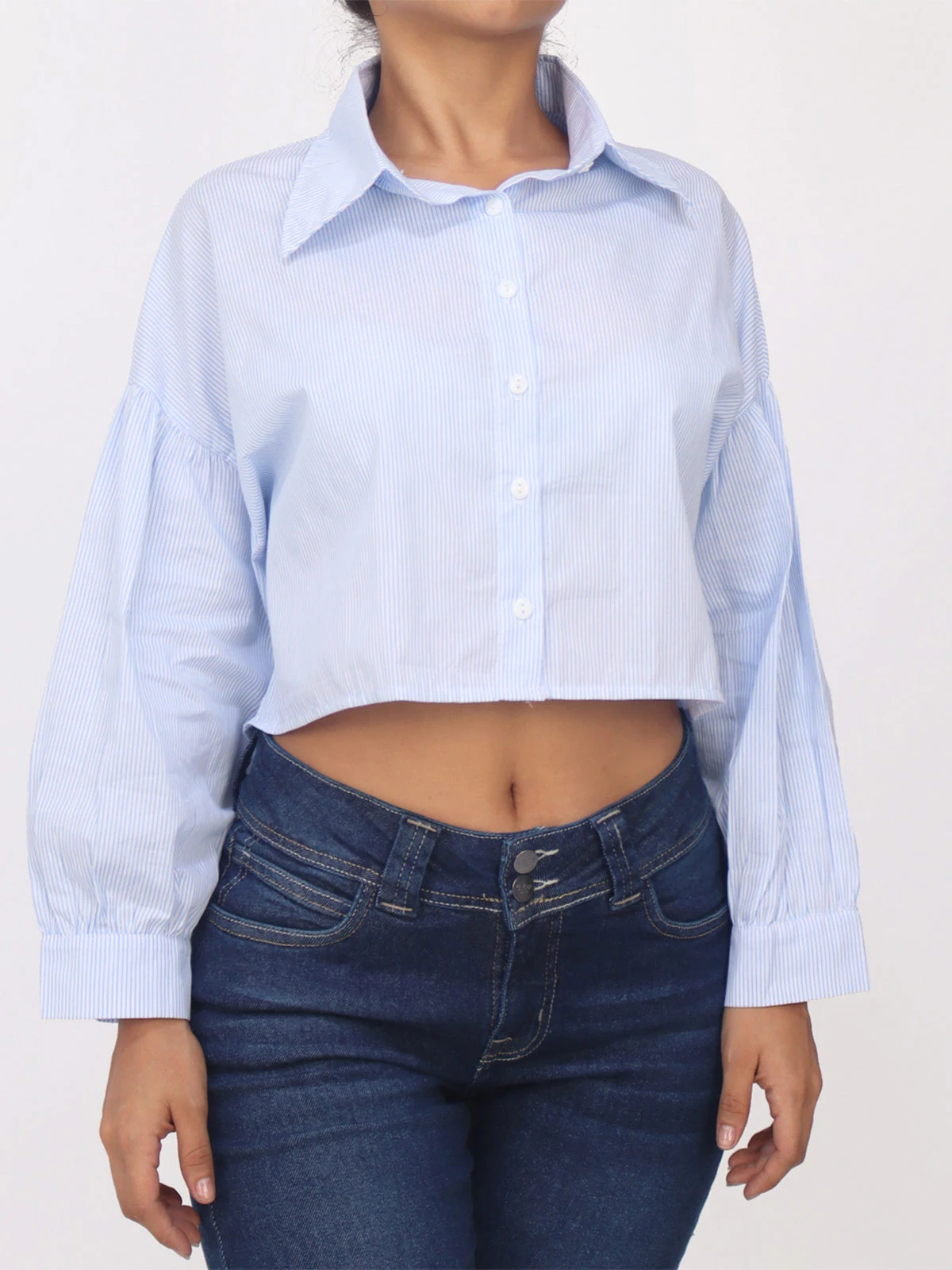 BLUSA MUJER KAYRA POBLET PERFECT FIT CAMISERA THAIS - 1