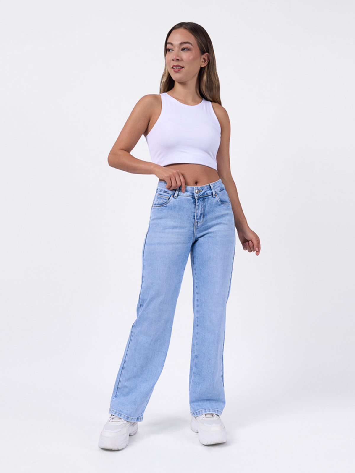 JEANS MUJER MACHINE REMIL - 1