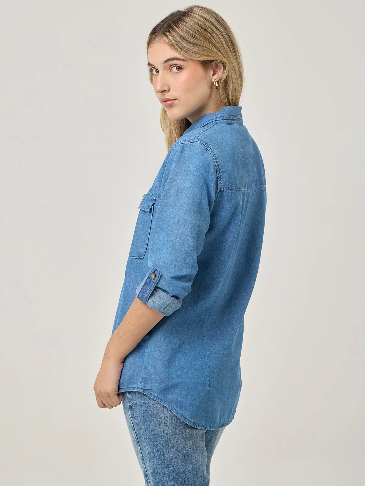 BLUSA MANGA LARGA ALGODÓN MUJER PEPE JEANS JAGGER - 2
