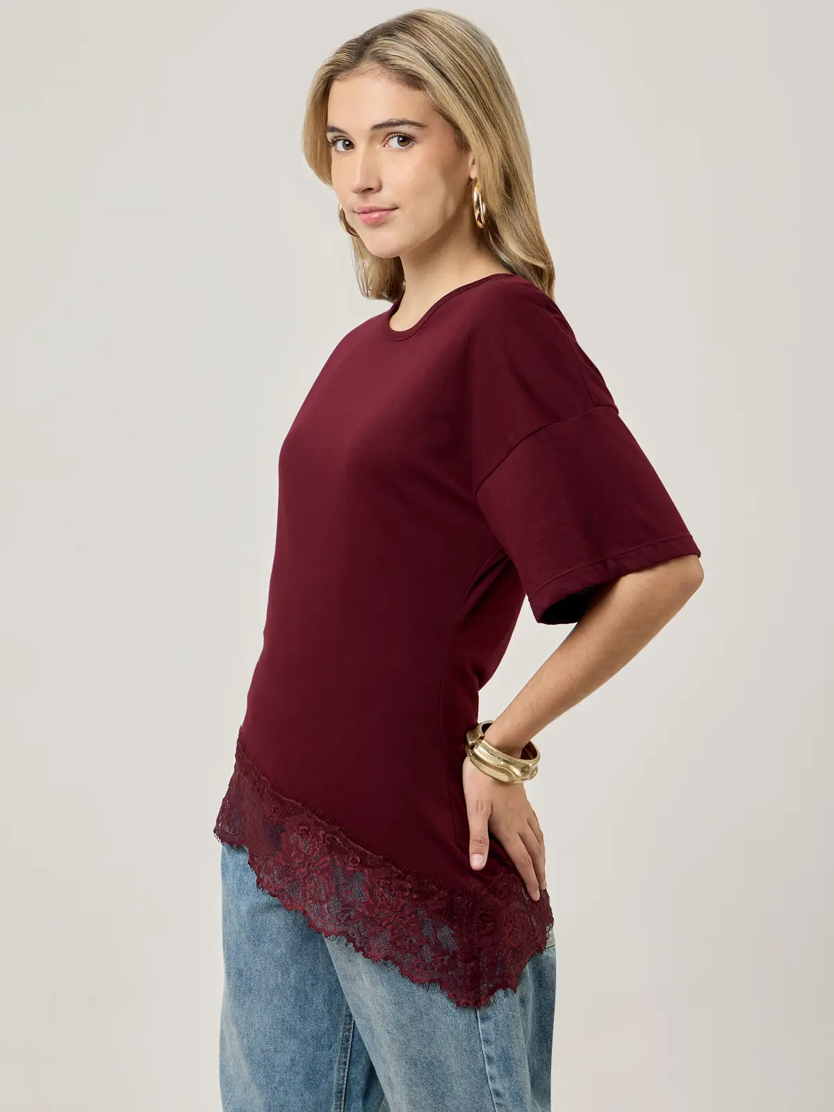 POLO MANGA CORTA ALGODÓN MUJER INDEX LACE - 3