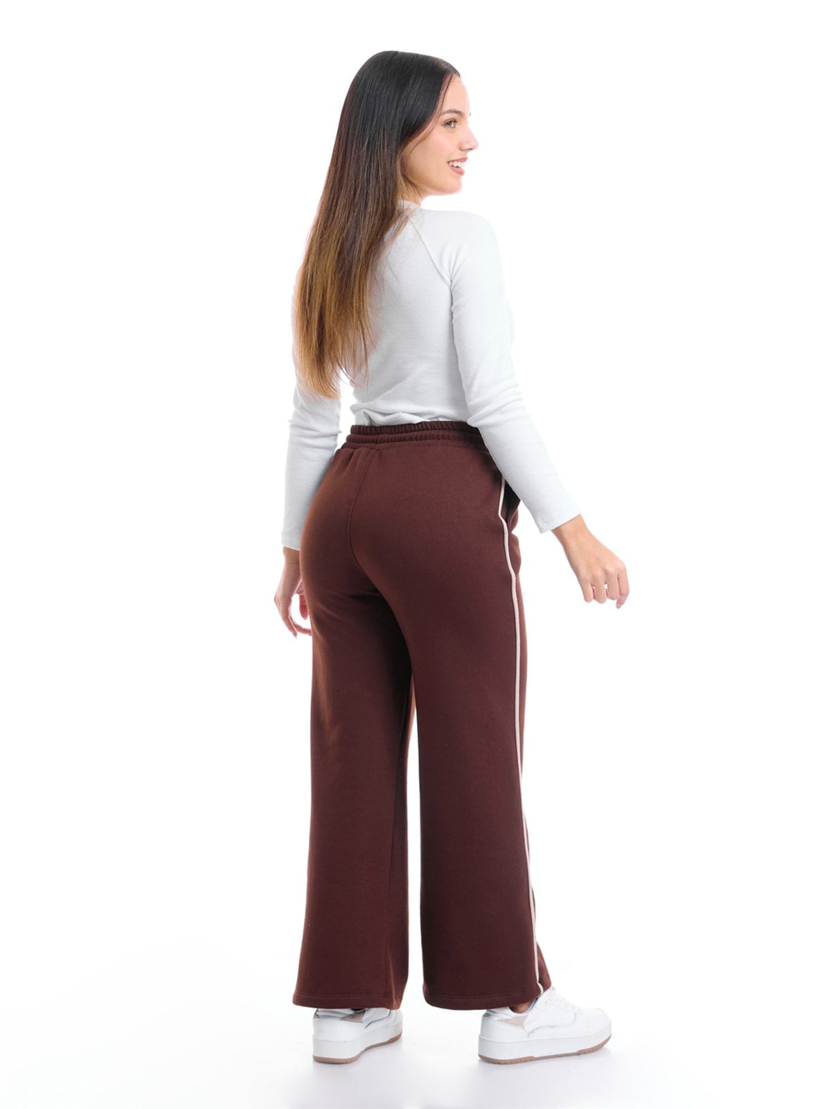 PANTALÓN DE BUZO STRAIGHT FIT MUJER METAL JEANS FRANCIA - 4