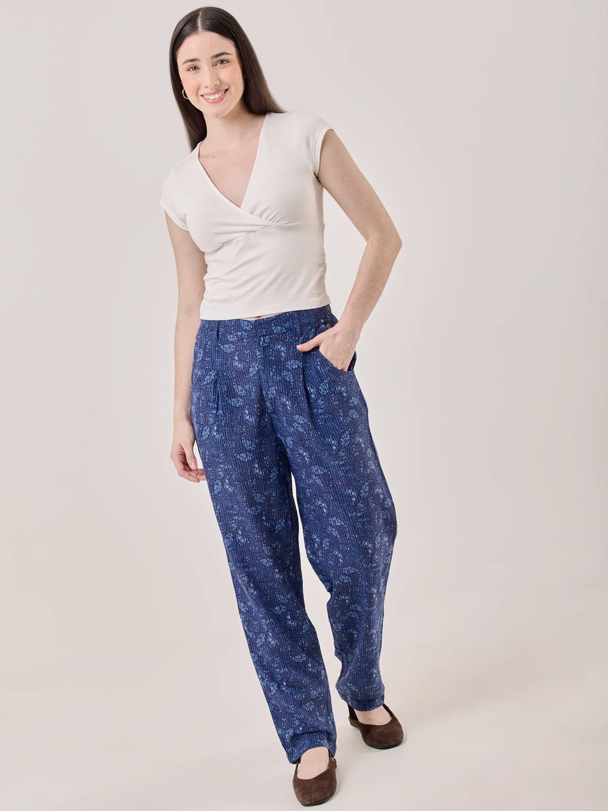 PANTALÓN REGULAR MUJER PEPE JEANS AMANDA - 1