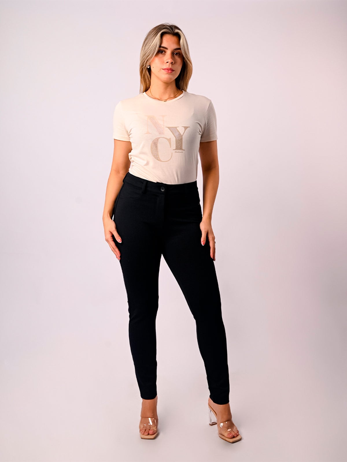 PANTALÓN MUJER BLACKOUT POCKET - 1
