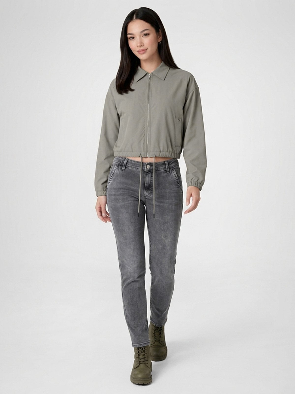 CASACA MUJER SQUEEZE OVERSIZE IVETTEH - 1