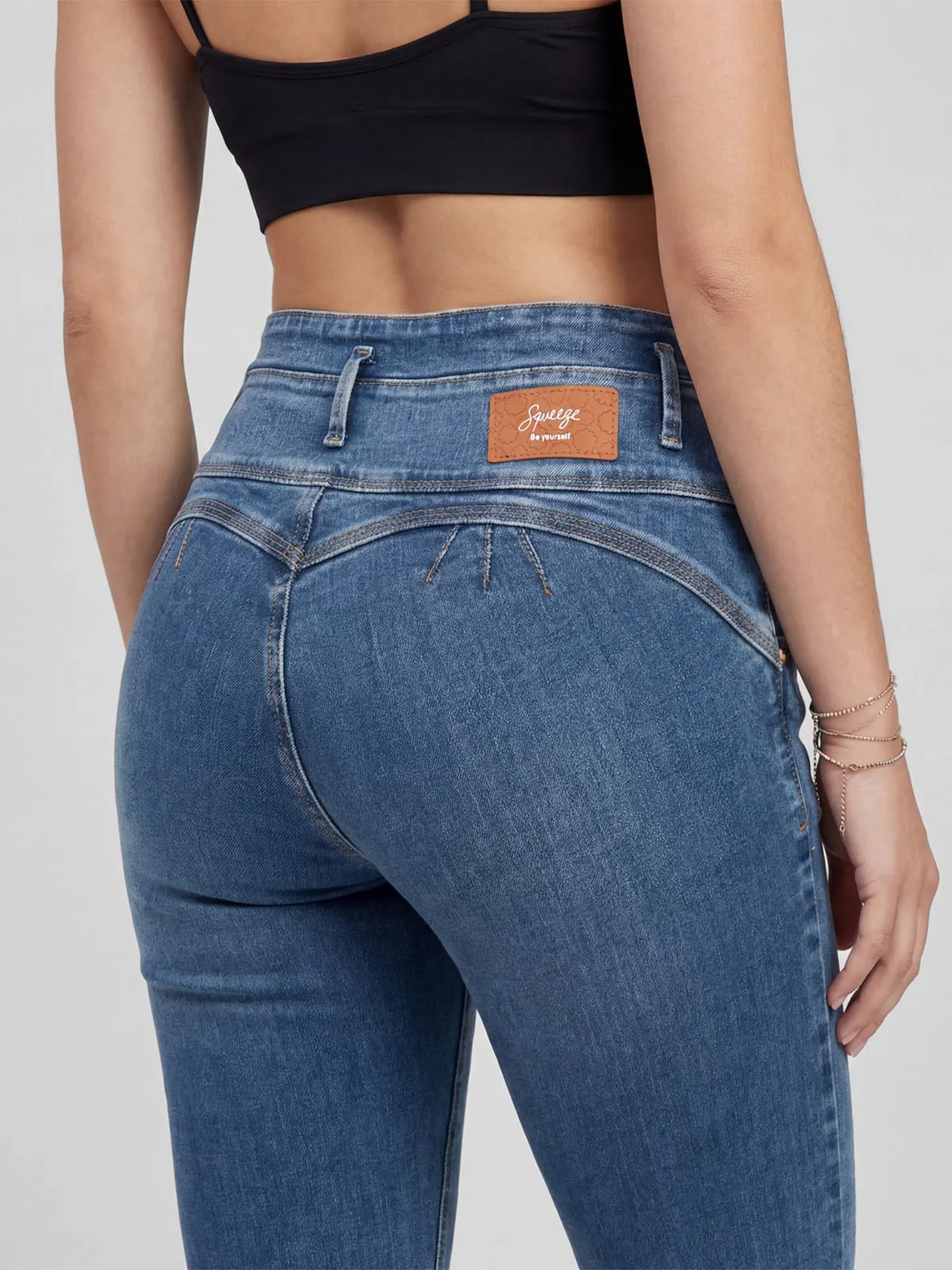 JEANS FLARE MUJER SQUEEZE - 4