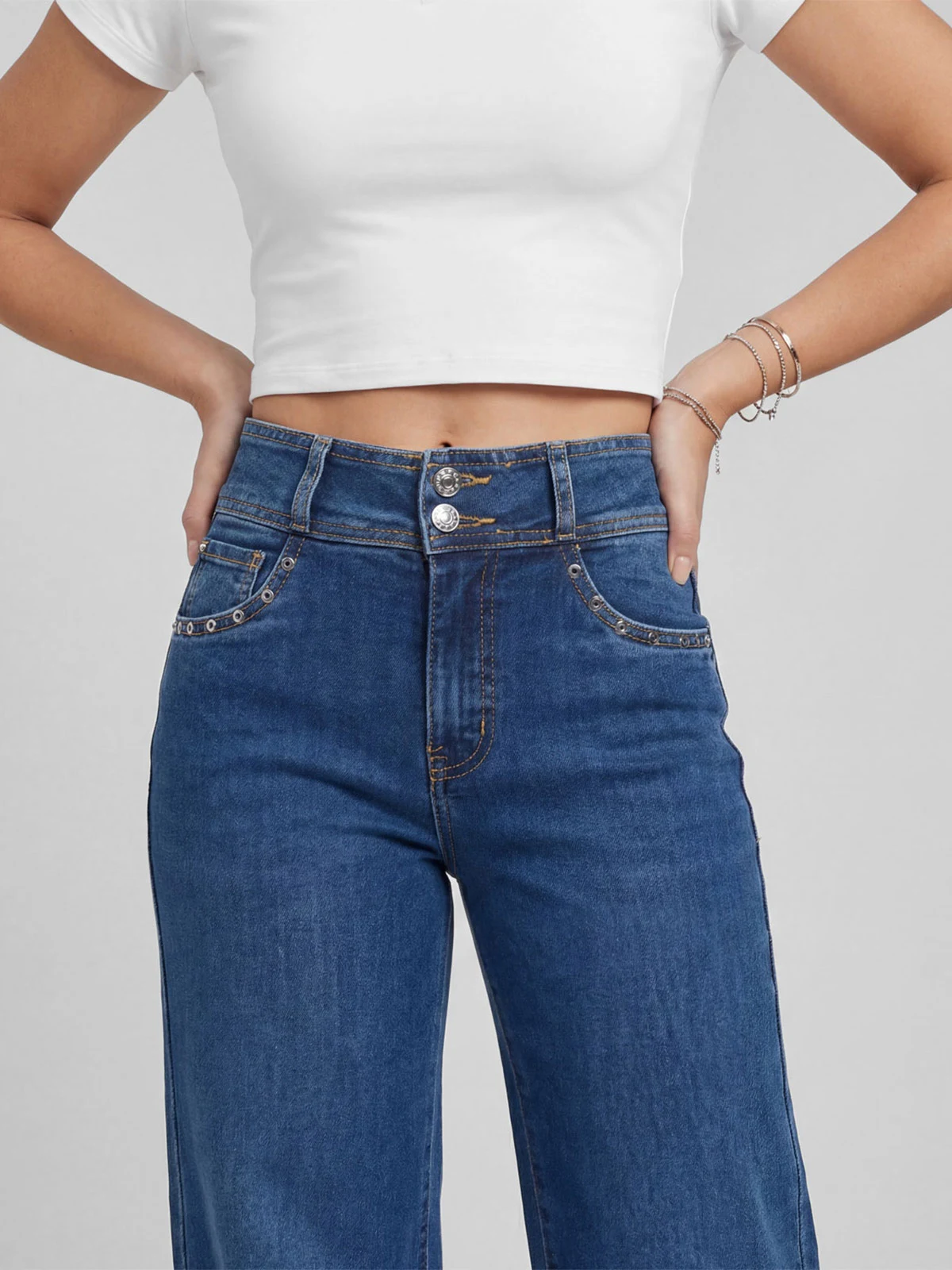 JEANS STRAIGHT MUJER SQUEEZE - 4