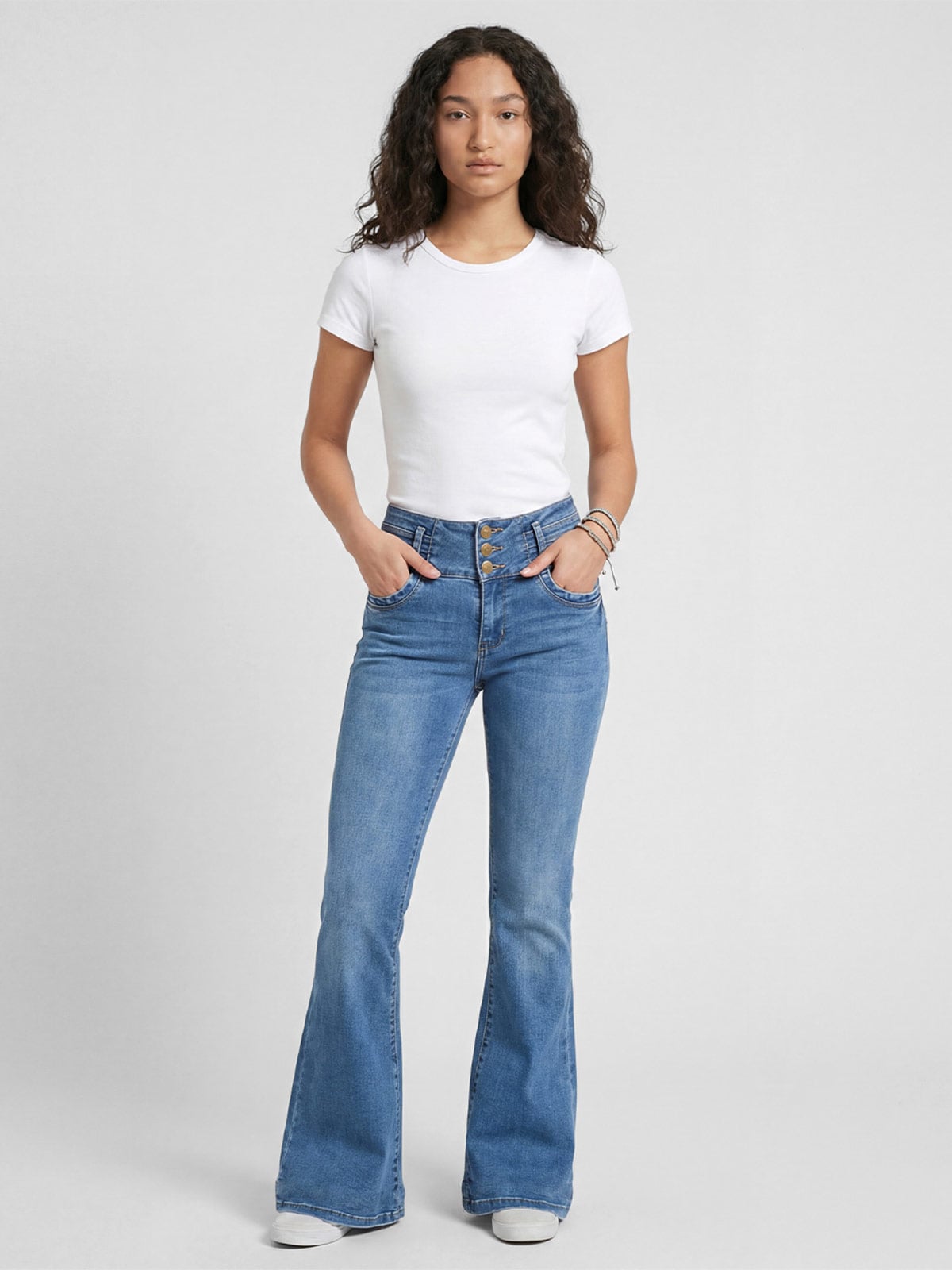 JEANS FLARE MUJER SQUEEZE - 1