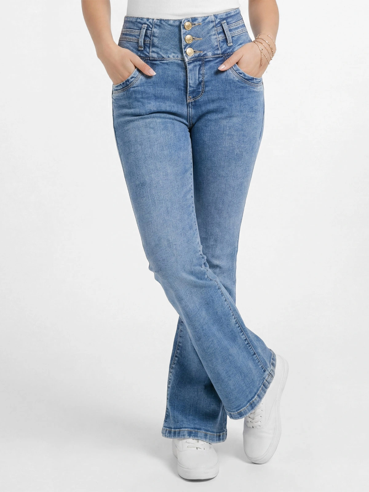 JEANS FLARE MUJER SQUEEZE - 2