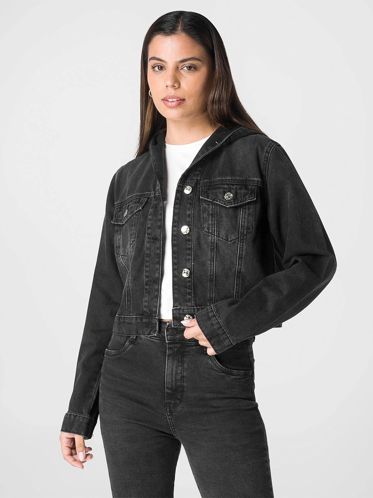 CASACA MUJER SQUEEZE DENIM TYLLS - 2
