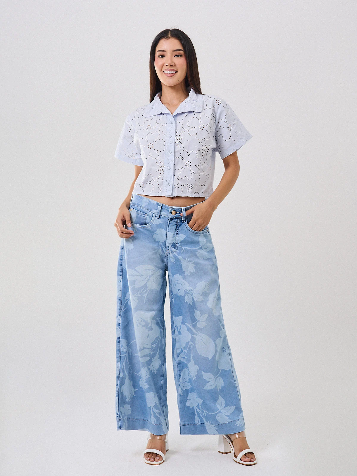 JEANS CULOTTE MUJER ALEJANDRA BAIGORRIA KEYSI - 1
