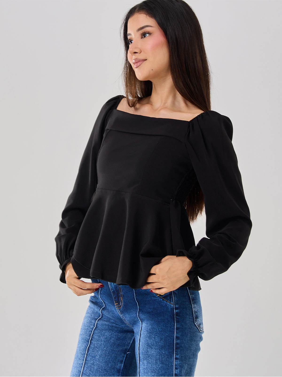 BLUSA MANGA LARGA MUJER ALEJANDRA BAIGORRIA CARLA - 2