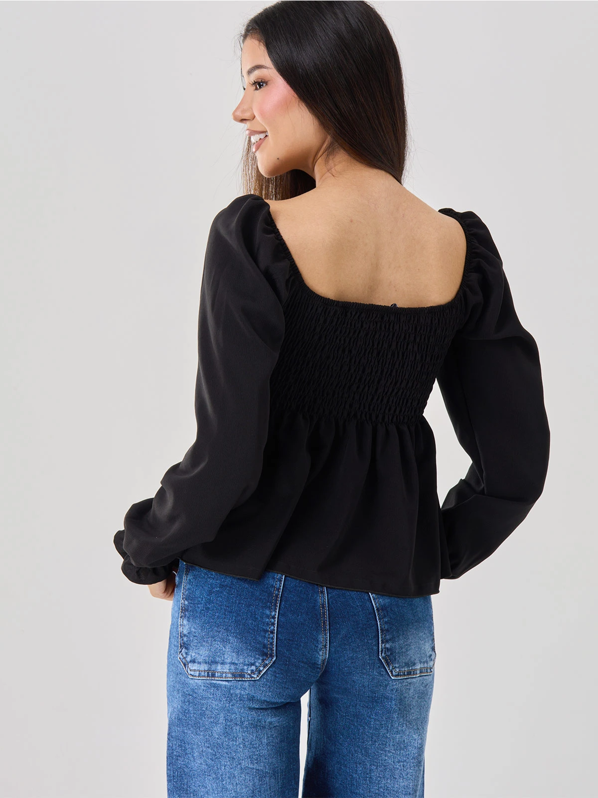 BLUSA MANGA LARGA MUJER ALEJANDRA BAIGORRIA CARLA - 3