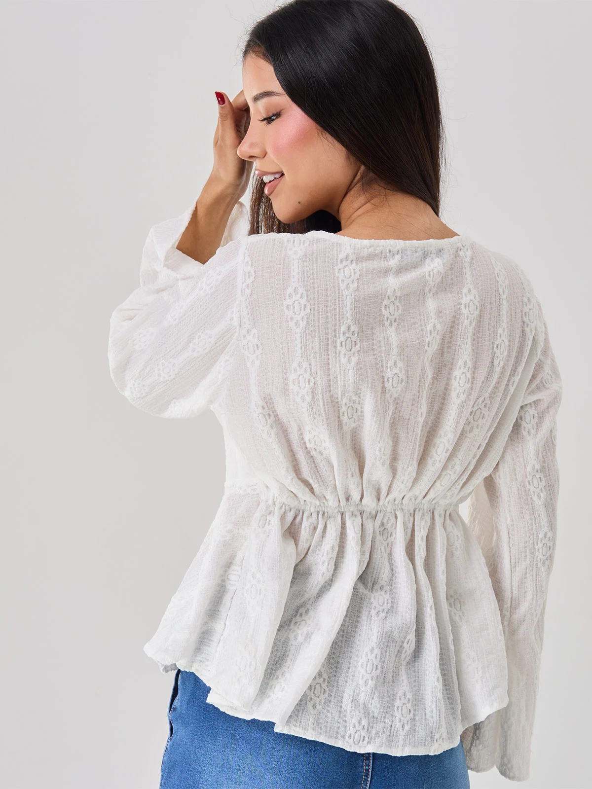 BLUSA MANGA LARGA MUJER ALEJANDRA BAIGORRIA MARIANA - 2