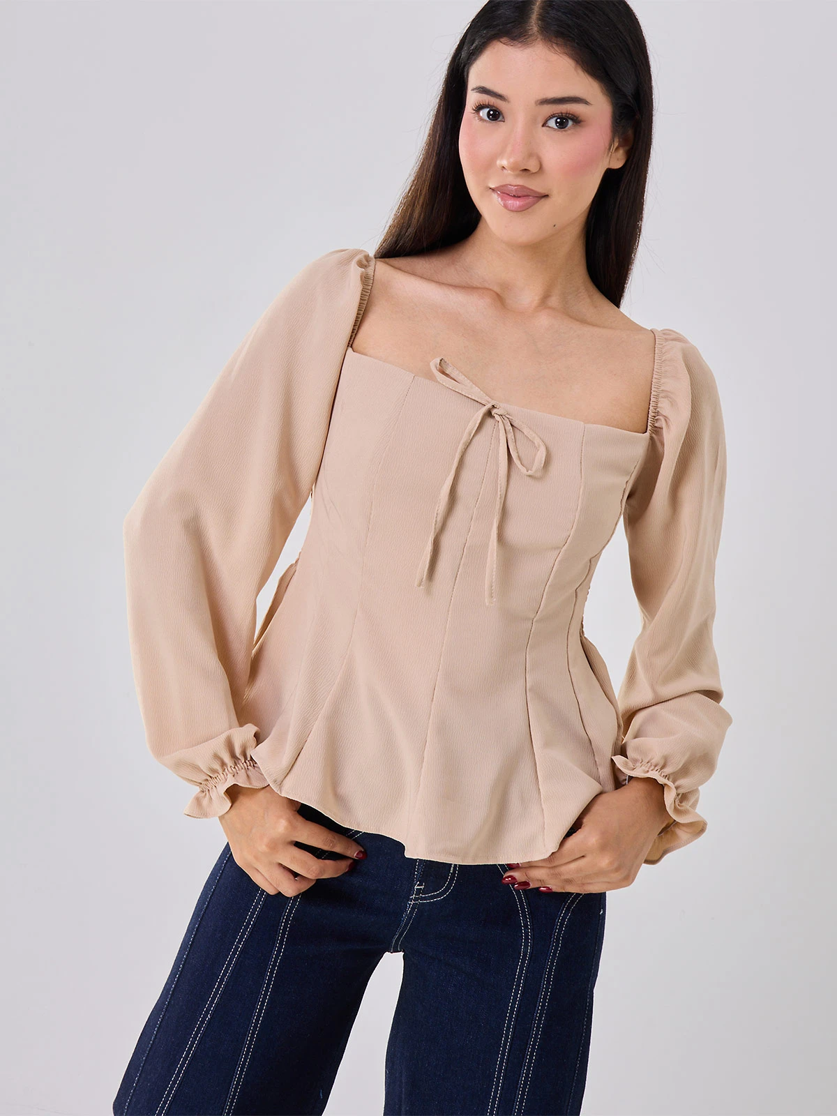 BLUSA MANGA LARGA MUJER ALEJANDRA BAIGORRIA LUISA - 1