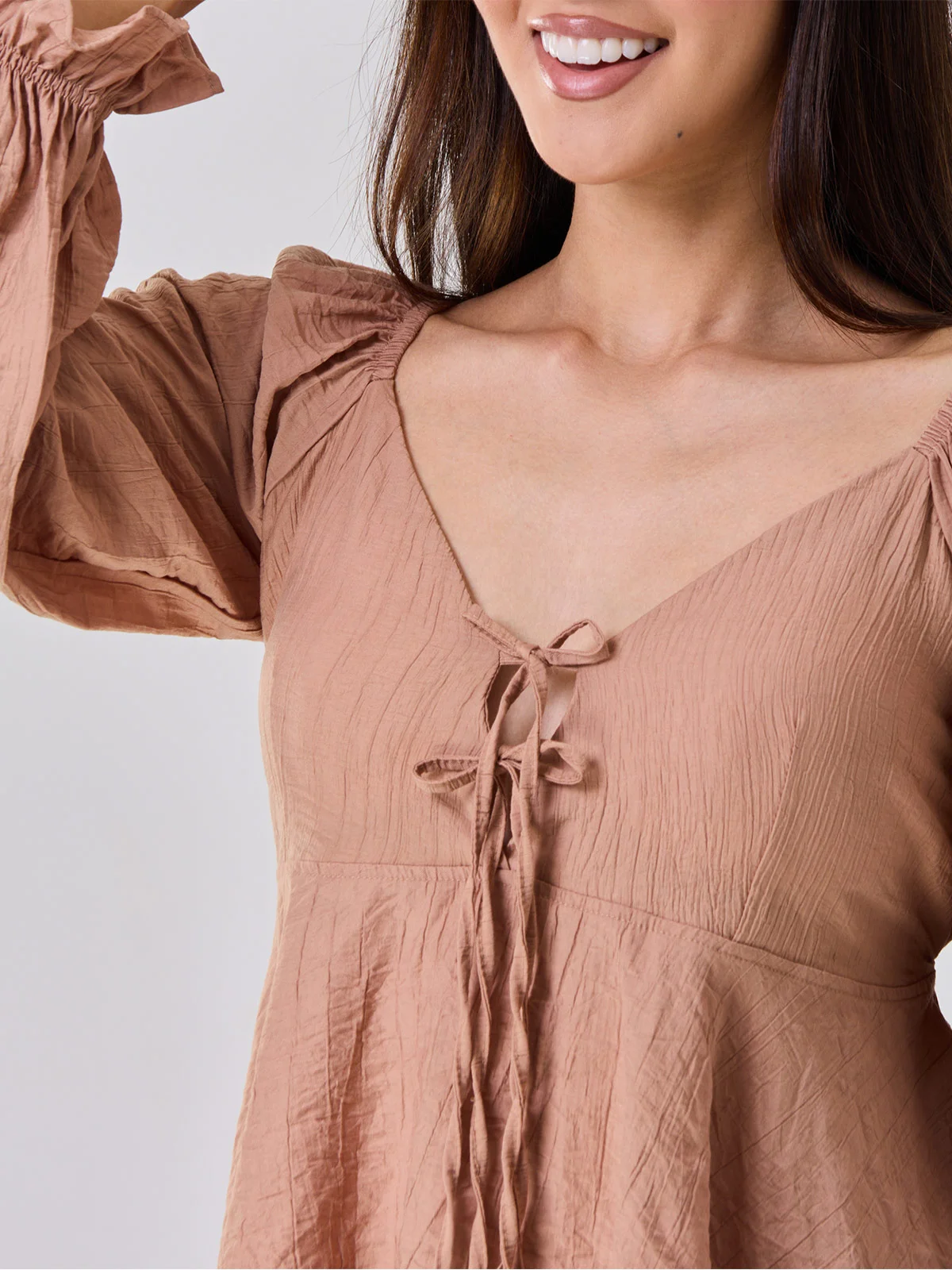 BLUSA MANGA LARGA MUJER ALEJANDRA BAIGORRIA CIELO - 3